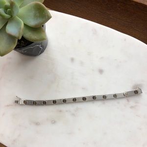 Sterling silver .925 Milor link bracelet